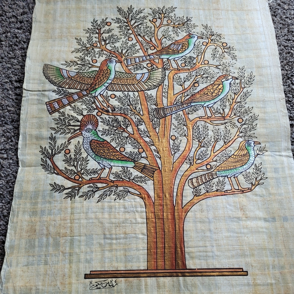 Egyptian Papyrus Picture